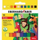 Knetmasse Eberhard Faber 572011, farbig sortiert, 10 Stck