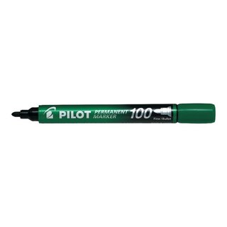 Permanentmarker Pilot SCA-100-G, Rundspitze,...