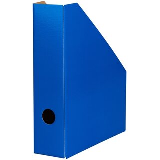 Stehsammler Color, Hartpappe, A4, 70 x 225 x 300 mm, blau
