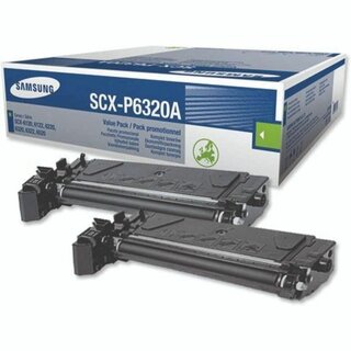 Toner Samsung SCXP6320A, Twin Pack, 2 x 8000 Seiten, schwarz