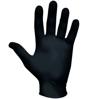 Showa 6112 PF EBT Einweghandschuh, Größe: XS, schwarz,...