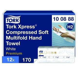 Tork 100888 Premium Falthandtücher, 2040 Stück