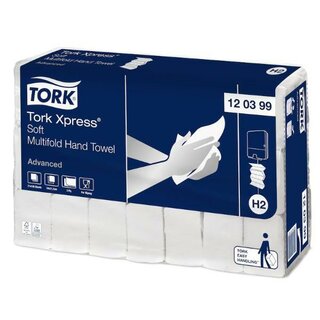 Tork 120399 Xpress® große Multifold-Handtücher Weiß H2...