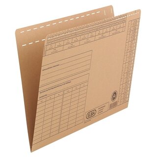 Einstellmappe Universal, Natron(RC), 230g/m², A4, br