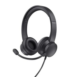 Trust Headset HS-150, analog, für PC, 3,5 mm Klinke, schwarz