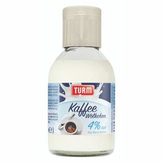 H-Milch Turm 32501, Kaffeewölkchen, 4% Fettgehalt, 170g...