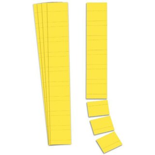 Einsteckkarten Ultradex 1407, 7cm, zitrone, 90 Stück