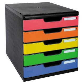 Schubladenbox Exacompta 301798D Modulo, 5 Schubladen, A4,...