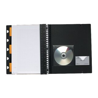 Schreibmappe Exacompta 132572C Exabook A5+ mit...
