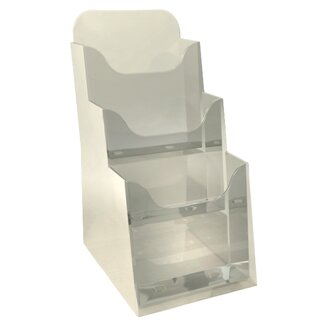 Tischprospektständer Exacompta 73158D, 3 Fächer, 1/3 A4,...