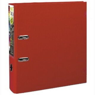 Ordner Exacompta 53345E, A4, PP, Rückenbreite: 80mm, rot