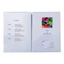 Prsentationsmappe Exacompta 3965E, A4/A3, glasklar, 10...