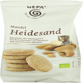 Gepa Bio Mandel-Heidesand Plätzchen, 125 Gamm