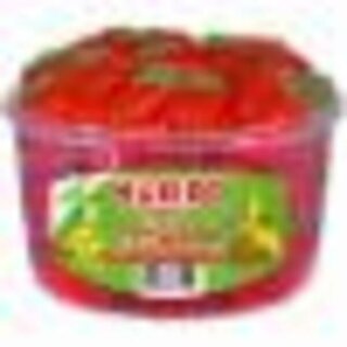 Haribo Fruchtgummi Riesen Erdbeeren, Klarsichtdose mit150...
