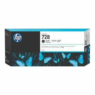 Tintenpatrone HP F9J68 A - 728, Inhalt: 300ml, mattschwarz