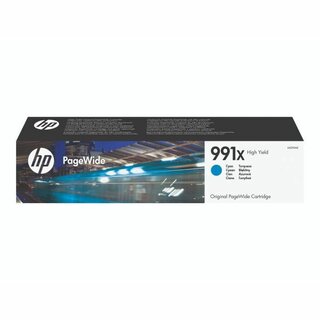 Tinte HP M0J90AE - 991X, Reichweite: 16.000 Seiten, cyan