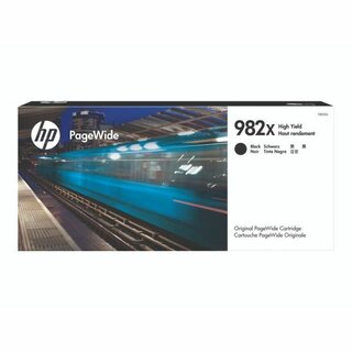 Tintenpatrone HP T0B27A - 982X, Reichweite: 20.000 Seiten, schwarz