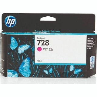 Patrone HP F9J66A 728, 130 ml, magenta