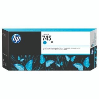 Patrone HP F9J97A 745, 130 ml, cyan