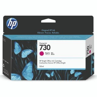 Tinte HP P2V63A 730, 130 ml, magenta