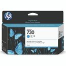Tinte HP P2V62A 730, 130 ml, cyan