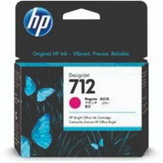 HP 3Ed68A Tinte 712, 29 ml, magenta