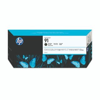 Tintenpatrone HP C9464A - 91, Inhalt: 775ml, mattschwarz