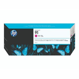 Tintenpatrone HP C9468A - 91, Inhalt: 775ml, magenta