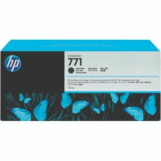 Tintenpatrone HP B6Y07A - 771, Inhalt: 775ml, schwarz matt