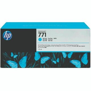 Tintenpatrone HP B6Y12A - 771, Inhalt: 775ml, cyan hell