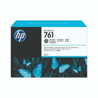 Tintenpatrone HP CM996A - 761, Inhalt: 400 ml, dunkelgrau