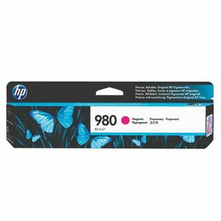 Tintenpatrone HP D8J08A - 980A, Inhalt: 80,5 ml, magenta