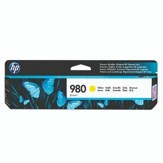 Tintenpatrone HP D8J09A - 980A, Inhalt: 83,0 ml, gelb