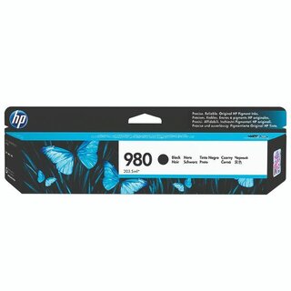 Tintenpatrone HP D8J10A - 980A, Inhalt: 203,5 ml, schwarz