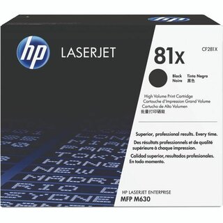 Toner HP CF281A, Reichweite: 25.000 Seiten, schwarz