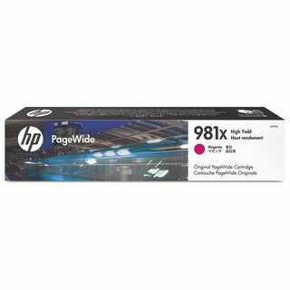 Tintenpatrone HP L0R10A - 981X, Reichweite: 10.000...