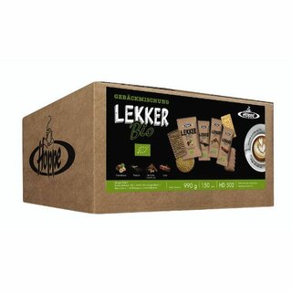 Hoppe Gebäckmischung Lecker Bio, 4er Mix, einzeln...