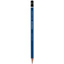 Bleistift Staedtler 100, Hrtegrad: HB, blau lackierter...