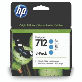 Tintenpatrone HP 3ED77A, 712, für HP DesignJet, 80 ml,...