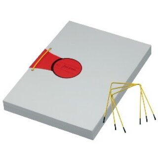 Archivbinder Jalema Pli Fix 2639800, Metall, gelb, 100 Stück