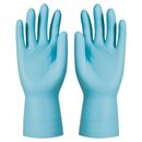 Einwegschutzhandschuhe KCL Dermatril P 743, Nitril, blau,...