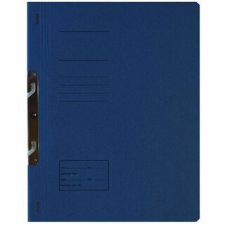 Einhakhefter Kolibri 242, A4, ganzer Vorderdeckel, blau