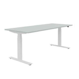 König + Neurath Schreibtisch Active T 180x80cm Lichtgrau