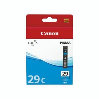 Tintenpatrone Canon 4873B001 - PGI-29C, Inhalt: 36ml, cyan