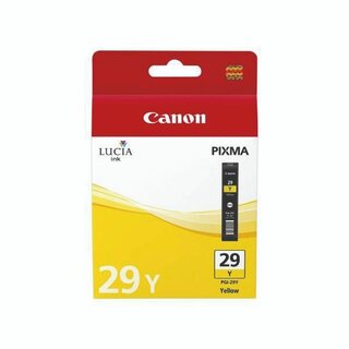 Tintenpatrone Canon 4875B001 - PGI-29Y, Inhalt: 36ml, gelb