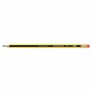 Bleistift Staedtler 122 Noris, Hrtegrad: HB, gelb-swz...