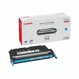Toner Canon 1659B002 - 711, Reichweite: 6.000 Seiten, cyan