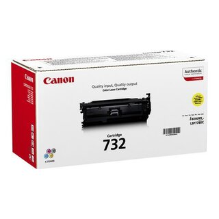 Toner Canon 6260B002 - 732, Reichweite: 6.400 Seiten, gelb
