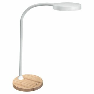 CEP Schreibtischlampe 2002905301 Flex, Wei�/Buche, LED
