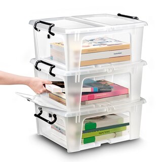 Aufbewahrungsbox Strata, Volumen: 20l, Maße: 460 x 370 x...